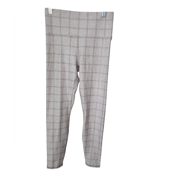 Vuori Clean ElevationLegging 7/8 4Heather Windowpane Small - Picture 3 of 8